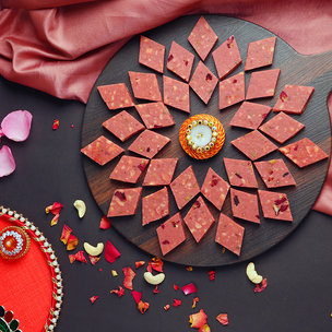 Special Rose Barfi - Diwali Sweet